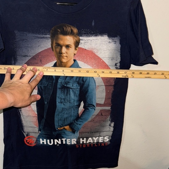 Hunter Hayes Storyline Men’s Size Small T-Shirt - Navy - Picture 7 of 8
